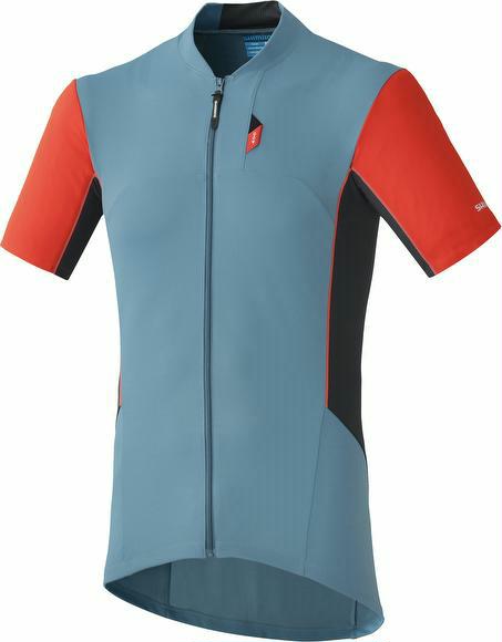 Trikot Shimano Explorer Jersey Ägäisblau L von Shimano