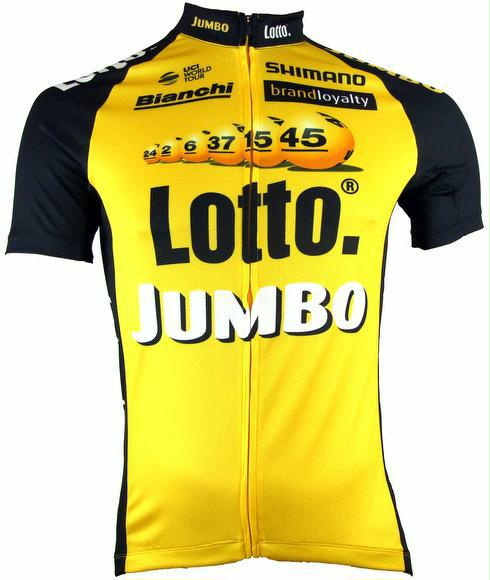 Trikot Shimano Print Short Sleeve Jersey Team Lotto M von Shimano