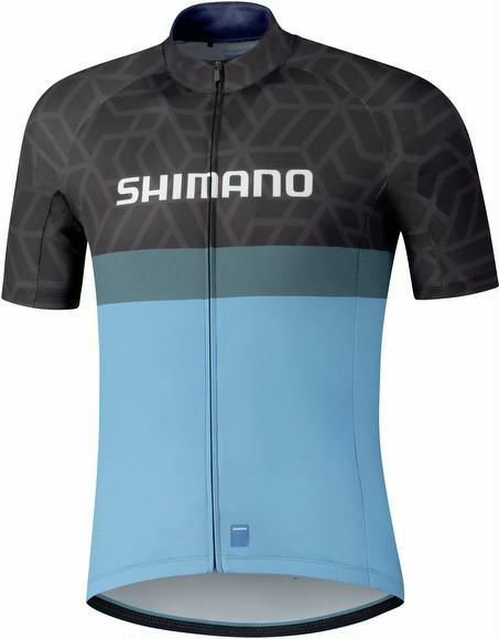 Trikot Shimano Team Jersey Herren Blau L von Shimano