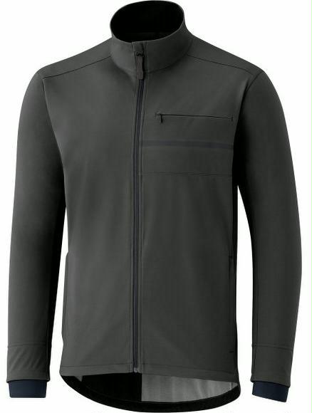 Windjacke Shimano Transit Softshell Jacket Herren Raven XL von Shimano