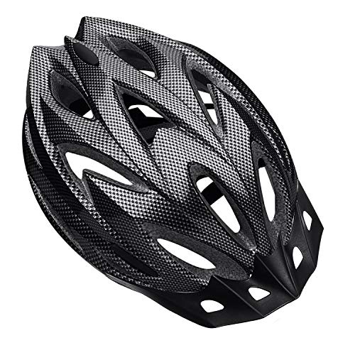 Shinmax Fahrradhelm,Fahrradhelm Herren Damen mit Visier Abnehmbarer EPS Körper+PC Schale MTB Mountainbike Helm für Erwachsene Unisex Radhelm 18 Lüftungslöcher Verstellbarer Größe 57-62cm von Shinmax