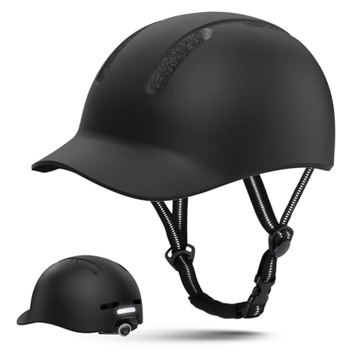 Shinmax Fahrradhelm für Damen und Herren, Einstellbarer Helm mit Visier & Sonnenschutz, Leicht & Belüftet für Urban Pendler Stadt & Rennrad (Kohlefaser, L:55-60cm) Shinmax Fahrradhelm für Damen und Herren, Einstellbarer Helm mit Visier & Sonnenschutz, Leicht & Belüftet für Urban Pendler Stadt & Rennrad (Kohlefaser, L:55-60cm) von Shinmax