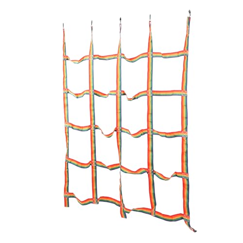 Shipenophy Seilleiternetz, 144 x 183 cm, Kletternetz, multifunktional für den Außenbereich von Shipenophy