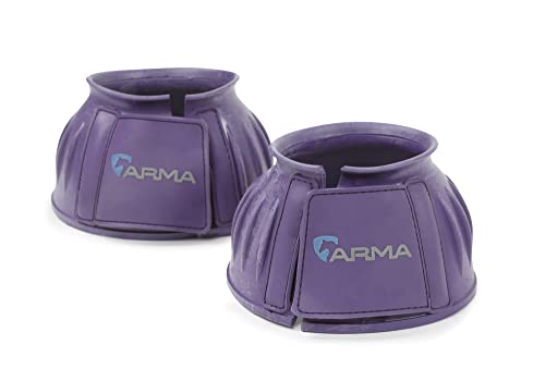 Shires ARMA Touch Close Over Reach Boots Extra Full Size Purple von Shires