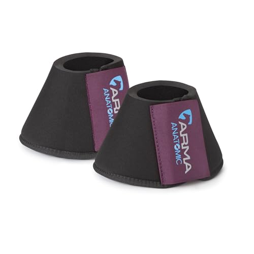 Shires Arma Neopren-Hufglocken, Pflaume, extra voll Shires Arma Neopren-Hufglocken, Pflaume, extra voll von Shires