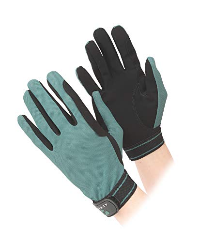 Shires Aubrion Damen Reithandschuhe aus Netzstoff, Größe XL, Grün Shires Aubrion Damen Reithandschuhe aus Netzstoff, Größe XL, Grün von Shires