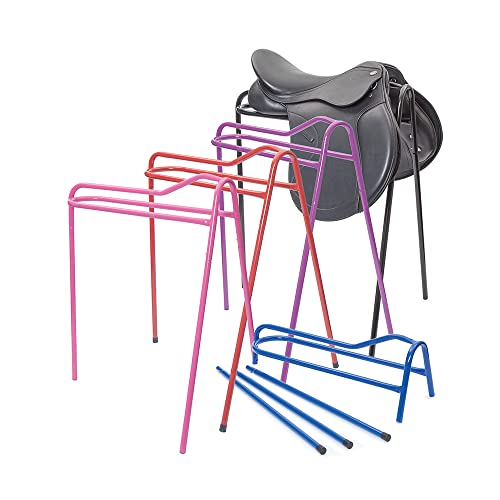 Shires Collapsible Saddle Stand Saddle Rack One Size Red von Shires