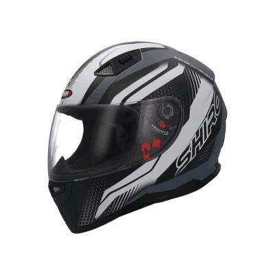 Shiro 807030 SH881 INT BL/MAT/BLA TXS Helm, weiß, XS Shiro 807030 SH881 INT BL/MAT/BLA TXS Helm, weiß, XS von Shiro