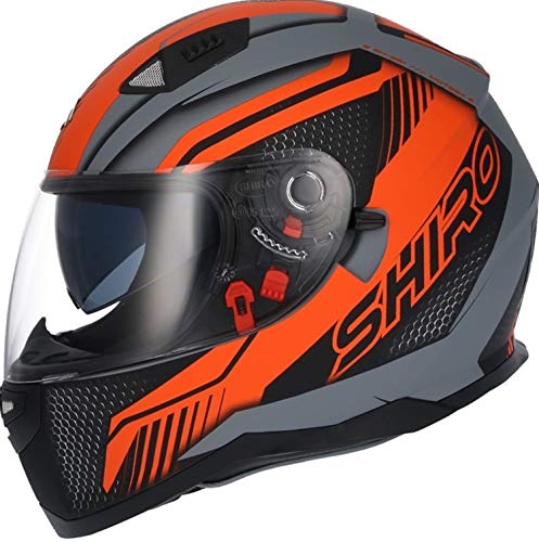 Shiro Helm, Elite, Rot, Größe XS von Shiro