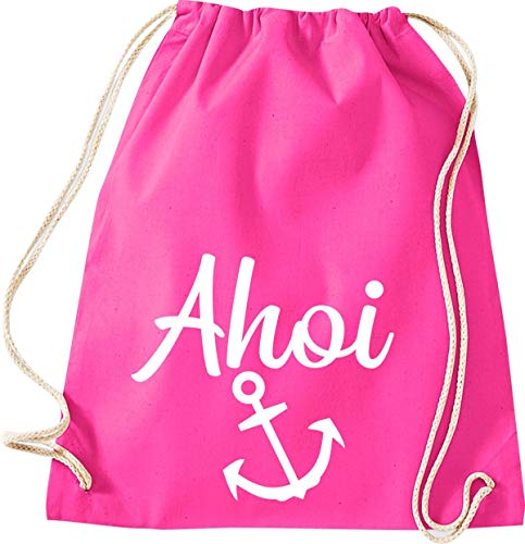 ShirtInStyle Turnbeutel, AHOI Anker, Farbe Pink ShirtInStyle Turnbeutel, AHOI Anker, Farbe Pink von ShirtInStyle