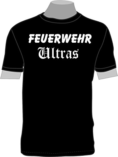 Feuerwehr Ultras; T-Shirt; schwarz; Unisex; 56/58; Gr. 2XL Feuerwehr Ultras; T-Shirt; schwarz; Unisex; 56/58; Gr. 2XL von ShirtShop-Saar