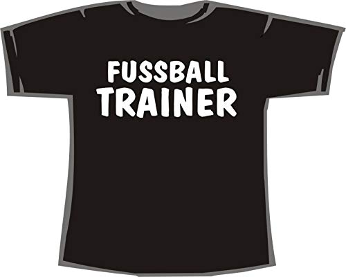 Fußball Trainer; T-Shirt schwarz, Gr. XL Fußball Trainer; T-Shirt schwarz, Gr. XL von ShirtShop-Saar