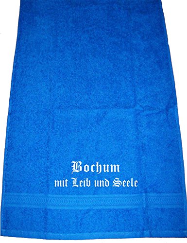 ShirtShop-Saar Bochum mit Leib und Seele; Städte Handtuch, Royalblau ShirtShop-Saar Bochum mit Leib und Seele; Städte Handtuch, Royalblau von ShirtShop-Saar