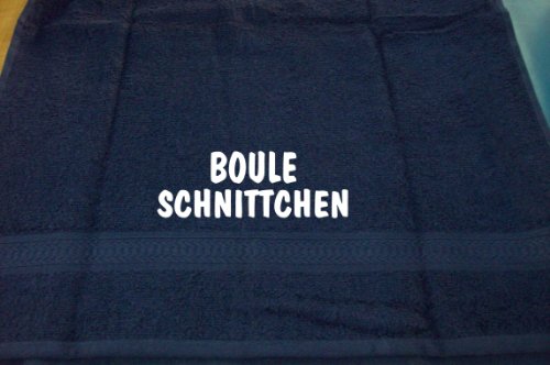 ShirtShop-Saar Boule Schnittchen; Badetuch Sport, dunkelblau ShirtShop-Saar Boule Schnittchen; Badetuch Sport, dunkelblau von ShirtShop-Saar
