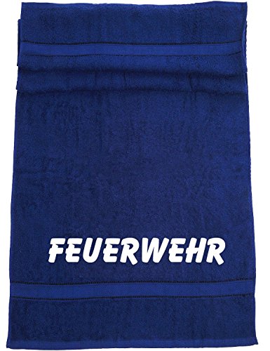ShirtShop-Saar Feuerwehr; Badetuch dunkelblau ShirtShop-Saar Feuerwehr; Badetuch dunkelblau von ShirtShop-Saar