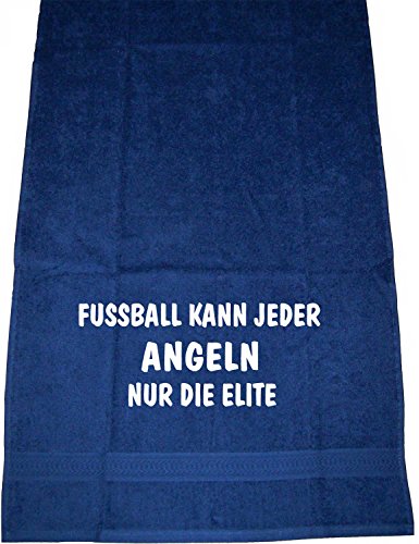 ShirtShop-Saar Fußball kann jeder, Angeln nur die Elite; Handtuch Sport, dunkelblau ShirtShop-Saar Fußball kann jeder, Angeln nur die Elite; Handtuch Sport, dunkelblau von ShirtShop-Saar