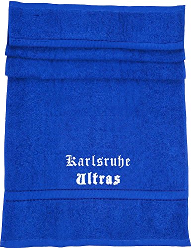 ShirtShop-Saar Karlsruhe Ultras; Städte Badetuch, Royalblau ShirtShop-Saar Karlsruhe Ultras; Städte Badetuch, Royalblau von ShirtShop-Saar