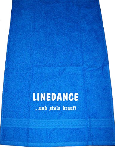 ShirtShop-Saar Linedance ...und stolz Drauf; Handtuch Royalblau ShirtShop-Saar Linedance ...und stolz Drauf; Handtuch Royalblau von ShirtShop-Saar