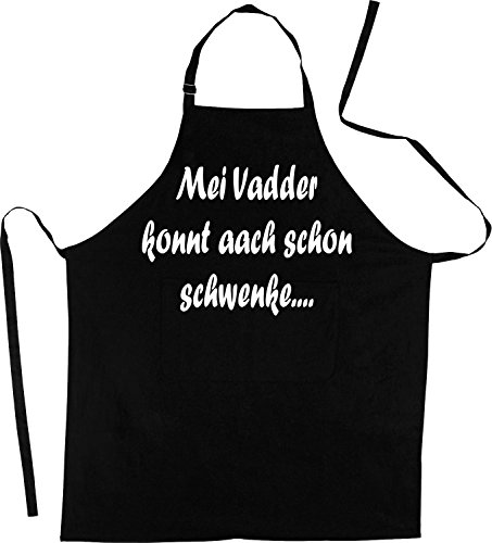 ShirtShop-Saar MEI Vadder konnt aach Schon schwenke...; Grillschürze ShirtShop-Saar MEI Vadder konnt aach Schon schwenke...; Grillschürze von ShirtShop-Saar