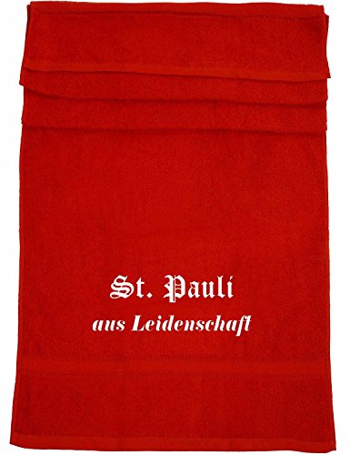 ShirtShop-Saar St. Pauli aus Leidenschaft; Städte Badetuch, rot ShirtShop-Saar St. Pauli aus Leidenschaft; Städte Badetuch, rot von ShirtShop-Saar