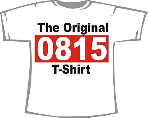 The Original 0815 T-Shirt; T-Shirt weiß, Gr. L The Original 0815 T-Shirt; T-Shirt weiß, Gr. L von ShirtShop-Saar