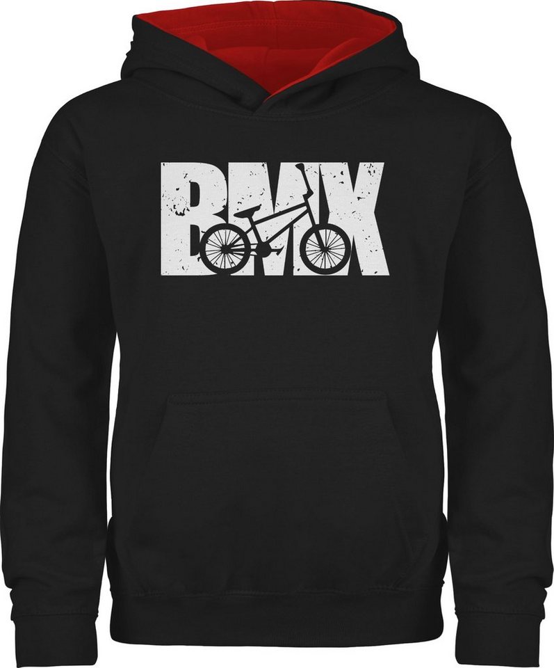 Shirtracer Hoodie Bmx Fahrrad weiß Kinder Sport Kleidung Shirtracer Hoodie Bmx Fahrrad weiß Kinder Sport Kleidung von Shirtracer
