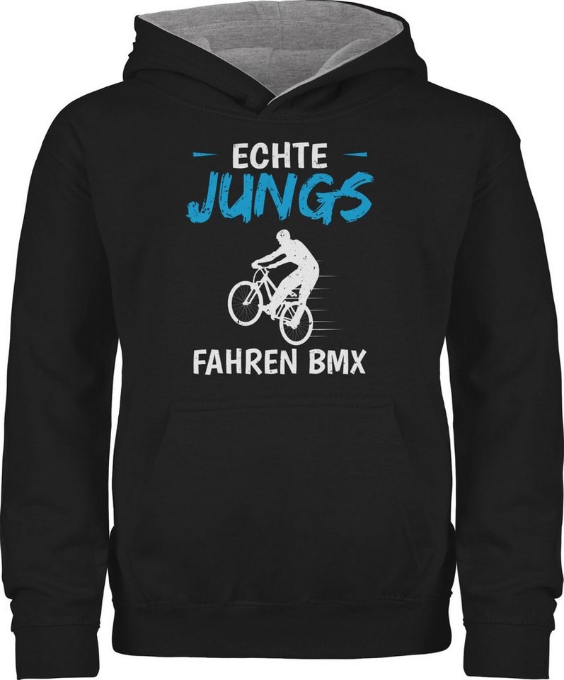 Shirtracer Hoodie Echte Jungs fahren BMX Kinder Sport Kleidung Shirtracer Hoodie Echte Jungs fahren BMX Kinder Sport Kleidung von Shirtracer