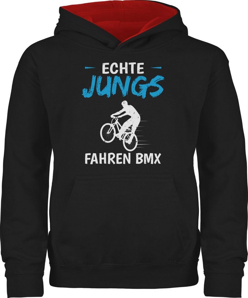 Shirtracer Hoodie Echte Jungs fahren BMX Kinder Sport Kleidung Shirtracer Hoodie Echte Jungs fahren BMX Kinder Sport Kleidung von Shirtracer