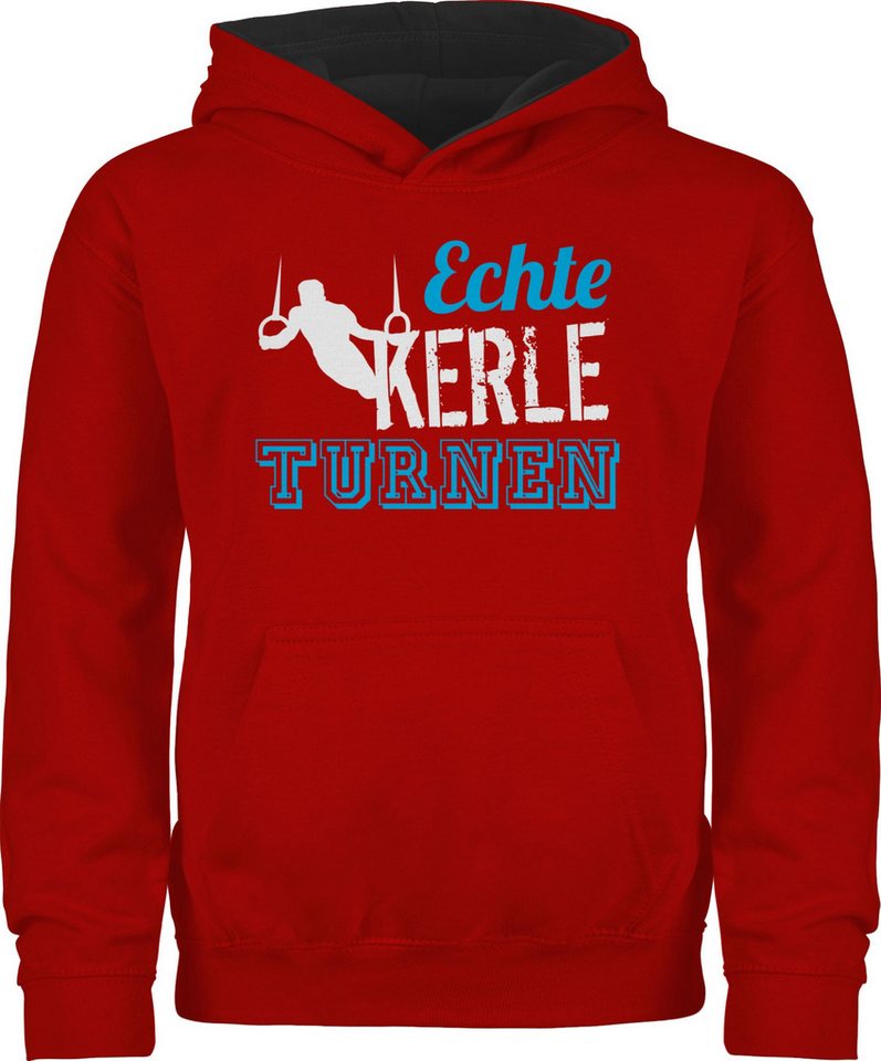 Shirtracer Hoodie Echte Kerle turnen Kinder Sport Kleidung Shirtracer Hoodie Echte Kerle turnen Kinder Sport Kleidung von Shirtracer