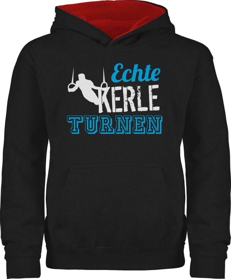 Shirtracer Hoodie Echte Kerle turnen Kinder Sport Kleidung Shirtracer Hoodie Echte Kerle turnen Kinder Sport Kleidung von Shirtracer