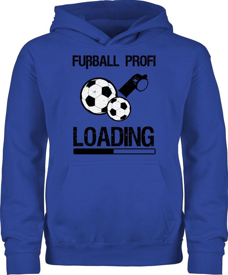 Shirtracer Hoodie Fußball Profi Loading - Vintage schwarz Kinder Sport Kleidung Shirtracer Hoodie Fußball Profi Loading - Vintage schwarz Kinder Sport Kleidung von Shirtracer