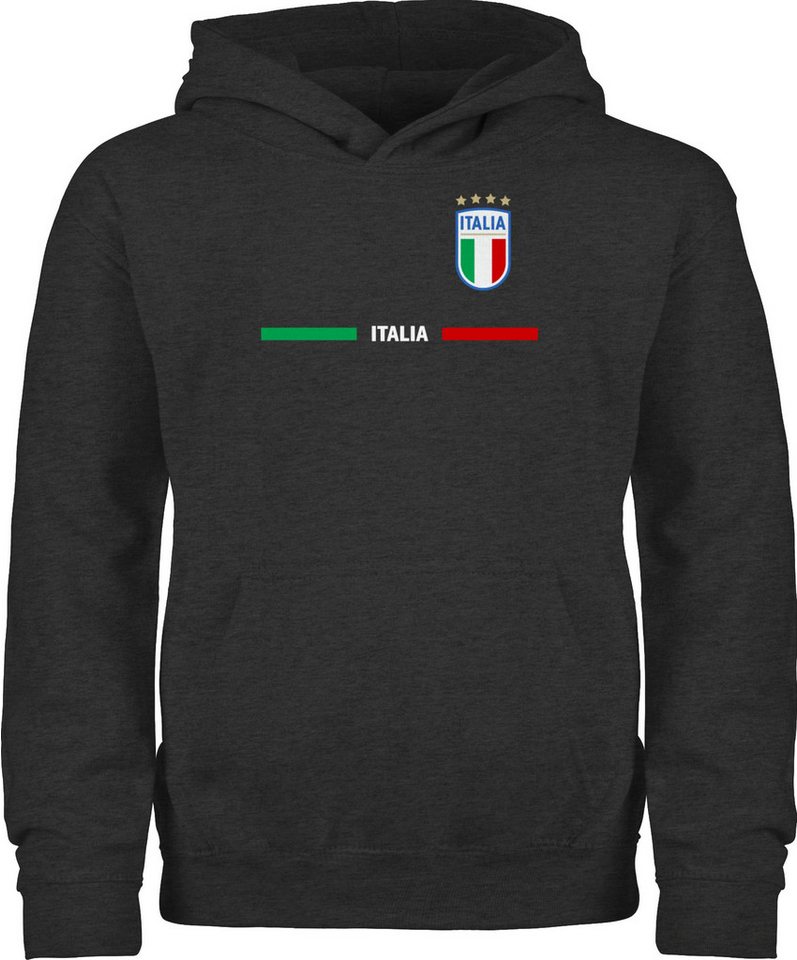 Shirtracer Hoodie Italien Trikot Wappen, Italia mit Stolz, Italienisches Fan-Motiv 2024 Fussball EM Fanartikel Shirtracer Hoodie Italien Trikot Wappen, Italia mit Stolz, Italienisches Fan-Motiv 2024 Fussball EM Fanartikel von Shirtracer