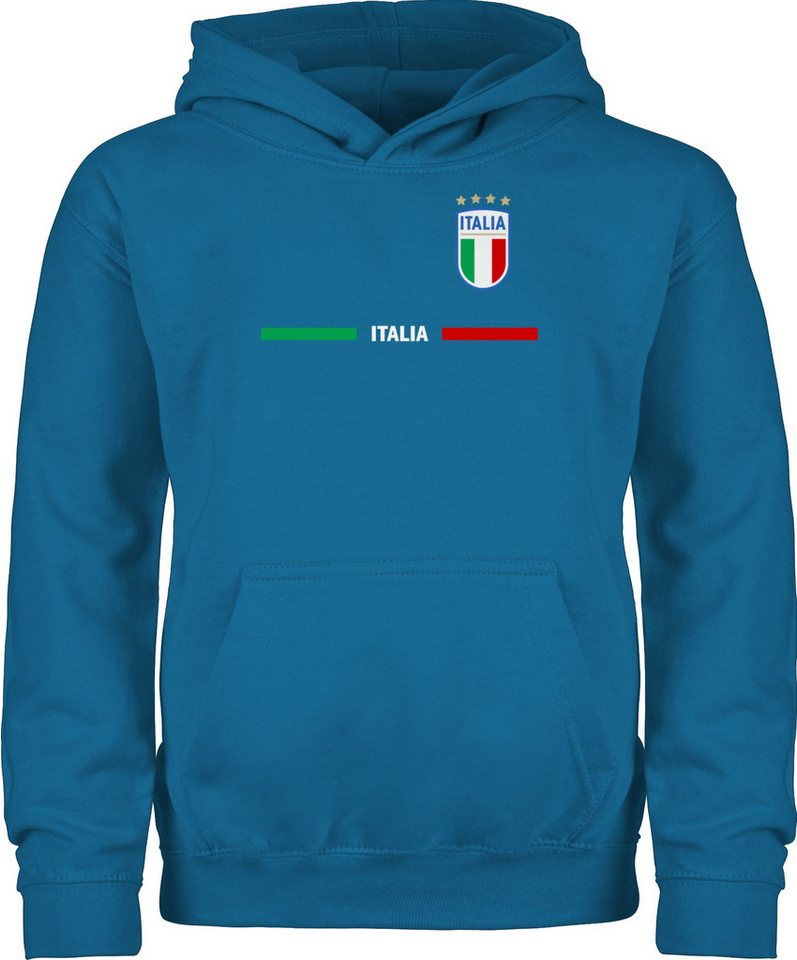 Shirtracer Hoodie Italien Trikot Wappen, Italia mit Stolz, Italienisches Fan-Motiv 2024 Fussball EM Fanartikel Shirtracer Hoodie Italien Trikot Wappen, Italia mit Stolz, Italienisches Fan-Motiv 2024 Fussball EM Fanartikel von Shirtracer
