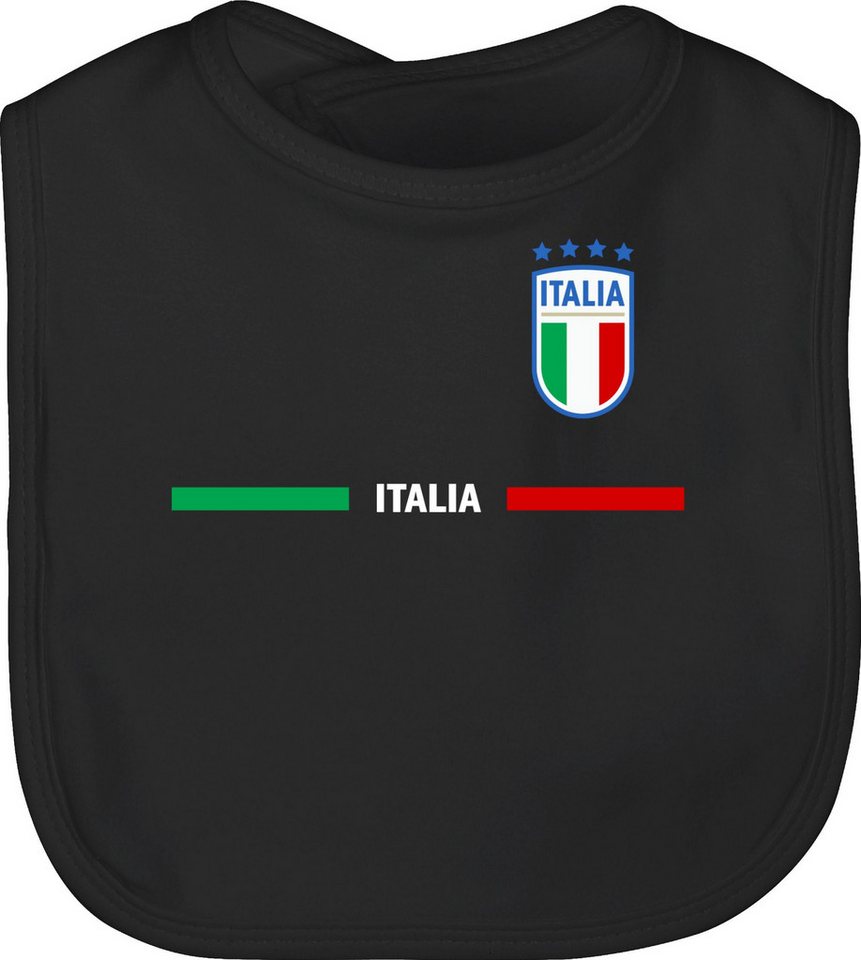 Shirtracer Lätzchen Italien Trikot Wappen, Italia mit Stolz, Italienisches Fan-Motiv, 2024 Fussball EM Fanartikel Baby von Shirtracer