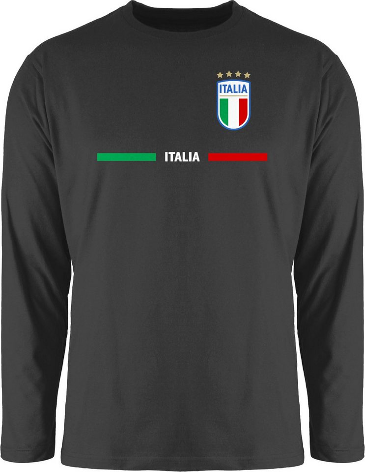 Shirtracer Rundhalsshirt Italien Trikot Wappen, Italia mit Stolz, Italienisches Fan-Motiv 2026 Fussball WM Fanartikel Shirtracer Rundhalsshirt Italien Trikot Wappen, Italia mit Stolz, Italienisches Fan-Motiv 2026 Fussball WM Fanartikel von Shirtracer