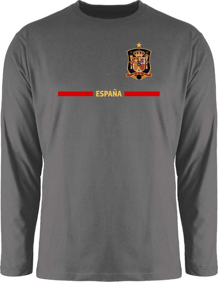 Shirtracer Rundhalsshirt Spanisches Trikot Wappen, España mit Stolz, Spanien Fan-Motiv 2024 Fussball EM Fanartikel Shirtracer Rundhalsshirt Spanisches Trikot Wappen, España mit Stolz, Spanien Fan-Motiv 2024 Fussball EM Fanartikel von Shirtracer