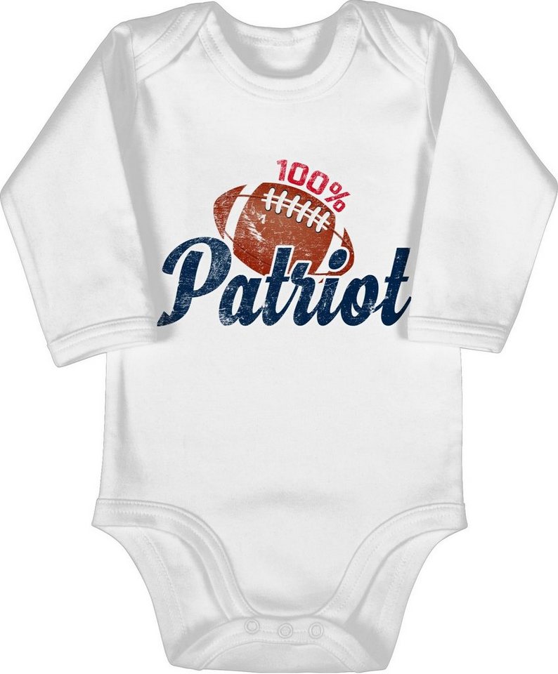 Shirtracer Shirtbody 100% Patriot Sport & Bewegung Baby von Shirtracer