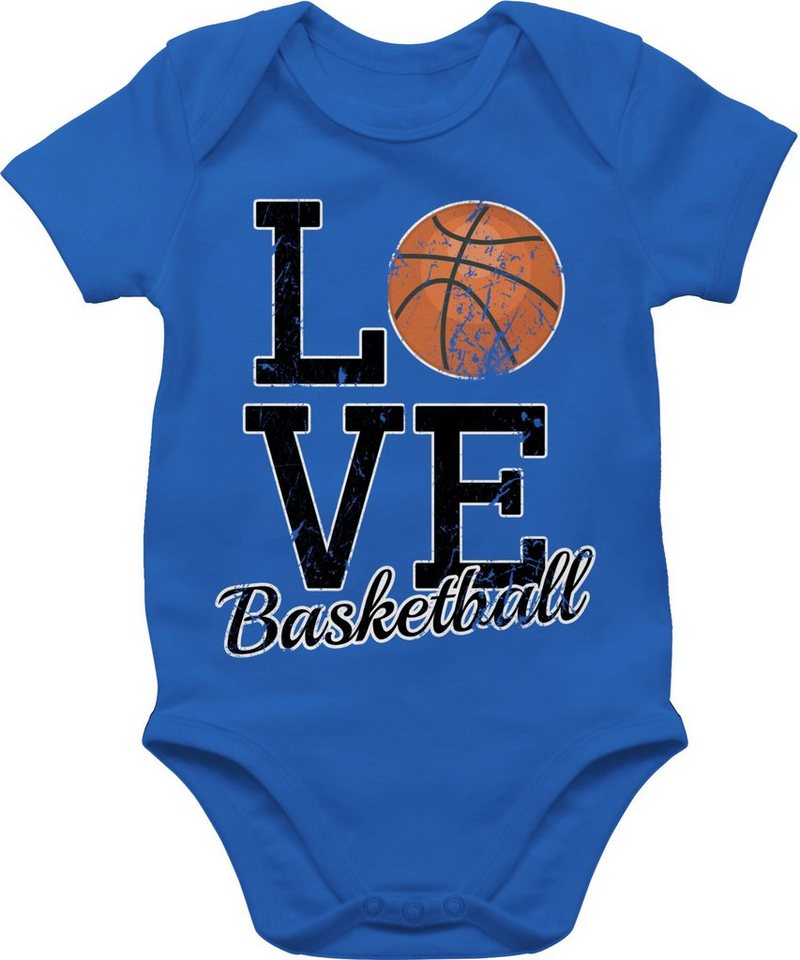 Shirtracer Shirtbody Love Basketball Sport & Bewegung Baby von Shirtracer