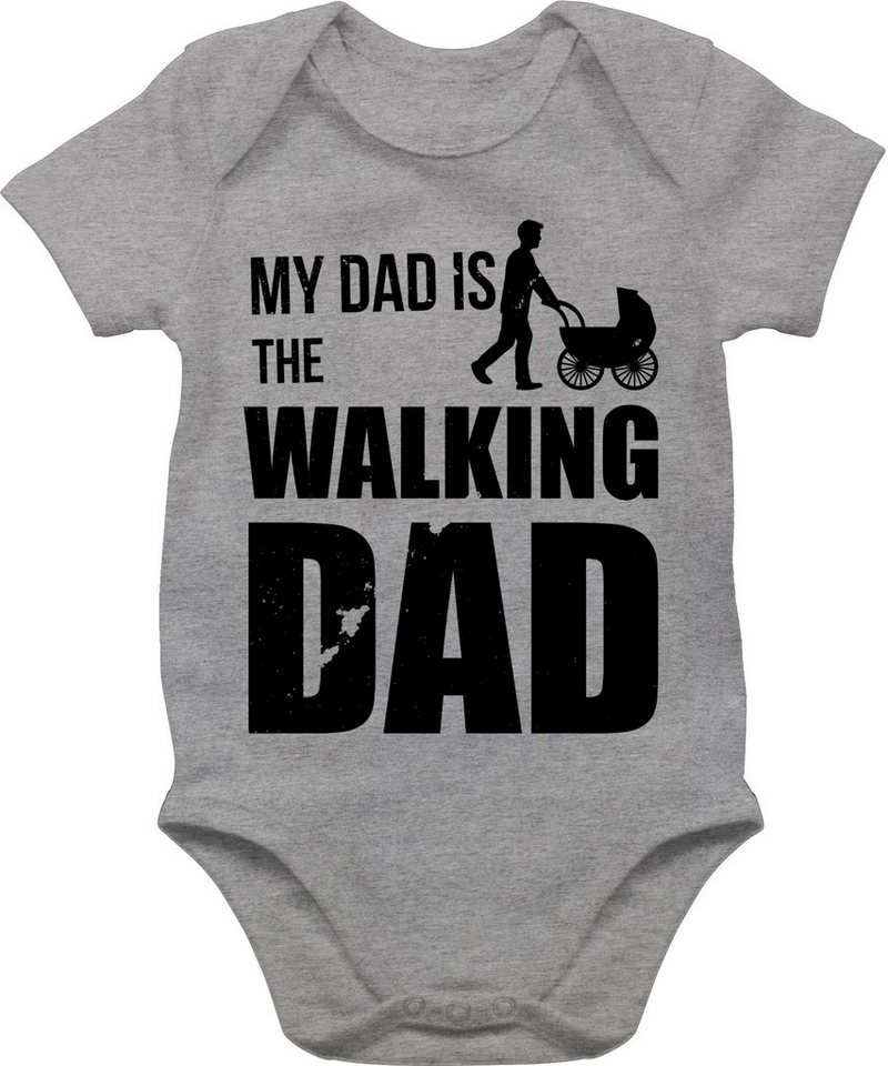 Shirtracer Shirtbody My Dad is the Walking Dad Geschenk Vatertag Baby von Shirtracer