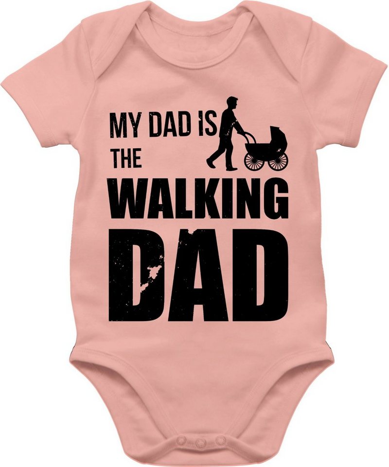 Shirtracer Shirtbody My Dad is the Walking Dad Geschenk Vatertag Baby von Shirtracer