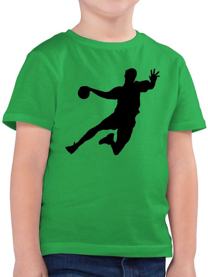 Shirtracer T-Shirt Handballer I Geschenk Handballer I Handball Geschenke (1-tlg) Kinder Sport Kleidung von Shirtracer