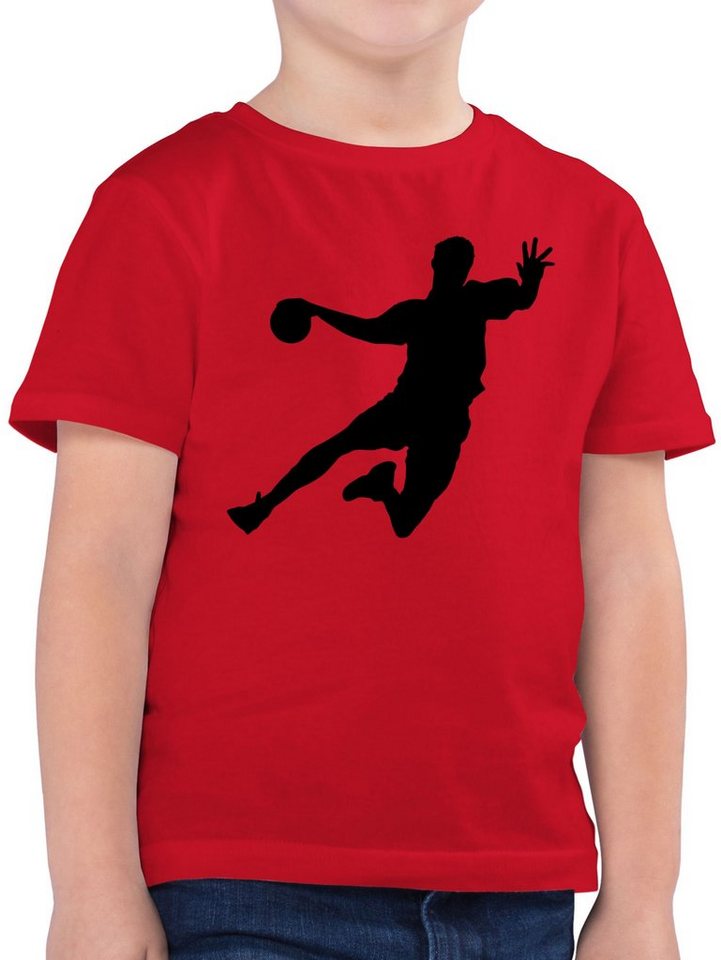 Shirtracer T-Shirt Handballer (1-tlg) Kinder Sport Kleidung von Shirtracer