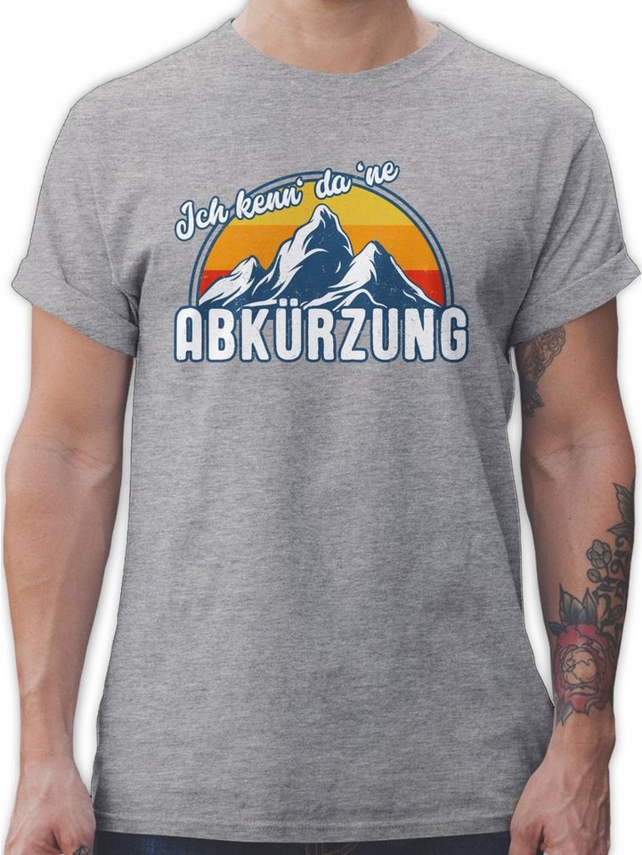 Shirtracer T-Shirt Ich kenn' da 'ne Abkürzung Retro Vintage Sport Zubehör Shirtracer T-Shirt Ich kenn' da 'ne Abkürzung Retro Vintage Sport Zubehör von Shirtracer