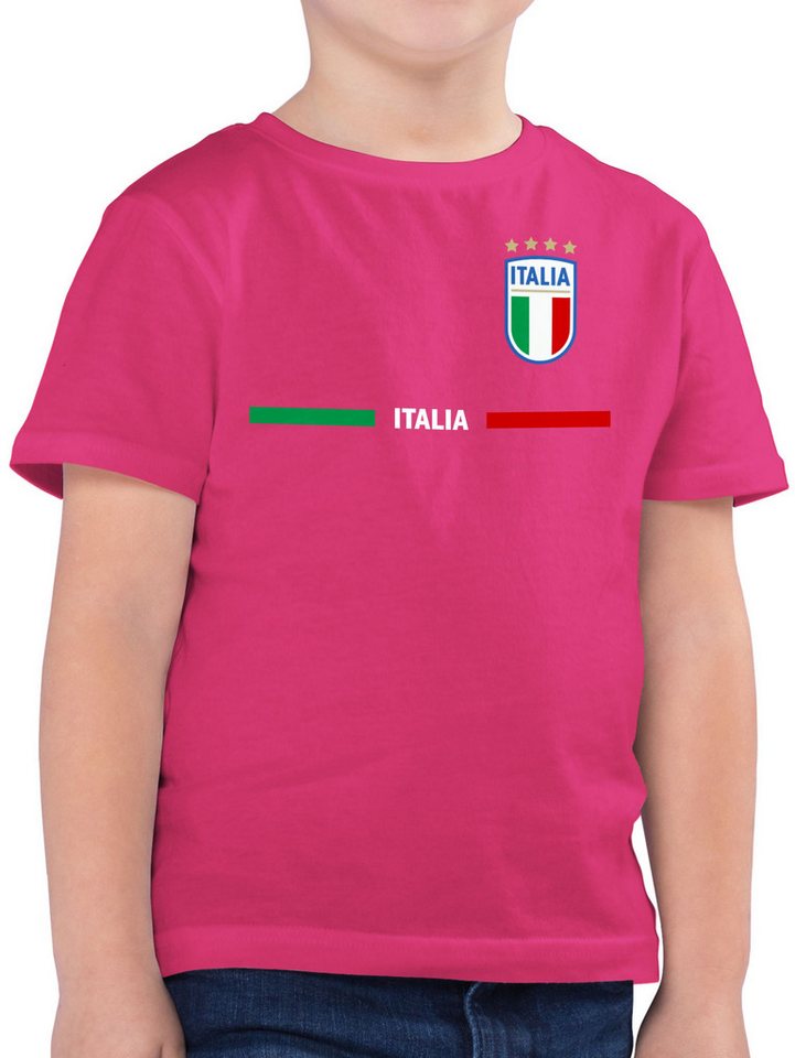 Shirtracer T-Shirt Italien Trikot Wappen, Italia mit Stolz, Italienisches Fan-Motiv (1-tlg) 2024 Fussball EM Fanartikel von Shirtracer