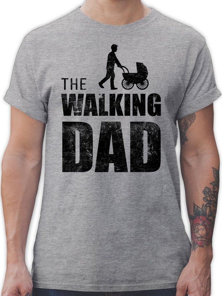 Shirtracer T-Shirt The Walking Dad Vatertag Geschenk für Papa von Shirtracer