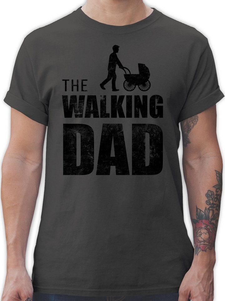 Shirtracer T-Shirt The Walking Dad Vatertag Geschenk für Papa von Shirtracer