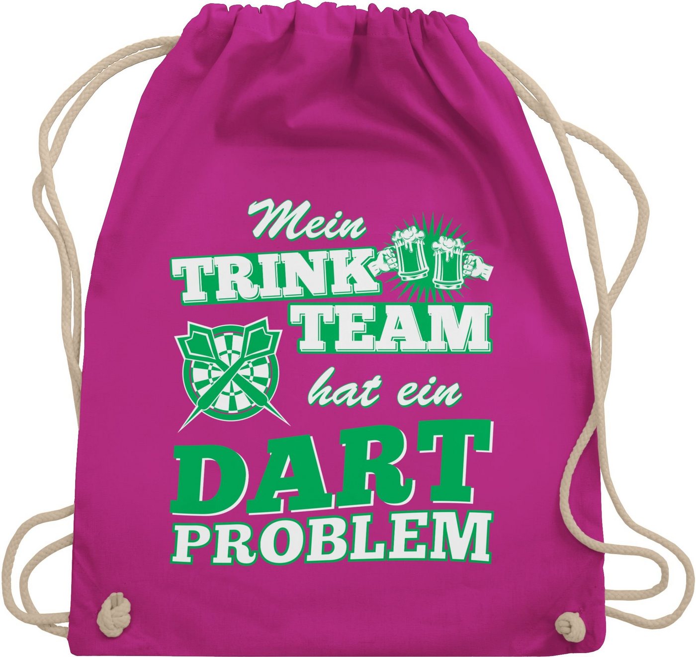 Shirtracer Turnbeutel Mein Trink Team hat ein Dart Problem I Dart Geschenk, Sport Zubehör Shirtracer Turnbeutel Mein Trink Team hat ein Dart Problem I Dart Geschenk, Sport Zubehör von Shirtracer