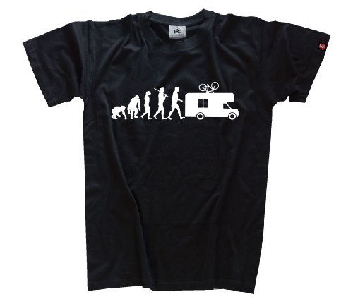 Shirtzshop Erwachsene T-Shirt Original Evolution Caravan Camper, Schwarz, XXXL, ss-shop-ev2_carav-t Shirtzshop Erwachsene T-Shirt Original Evolution Caravan Camper, Schwarz, XXXL, ss-shop-ev2_carav-t von Shirtzshop