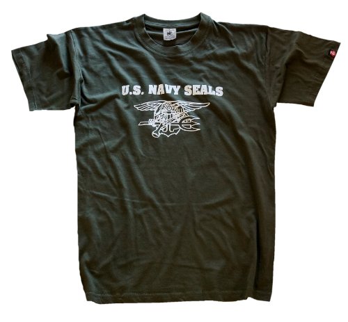Shirtzshop Erwachsene T-Shirt Original Seals II, Olive, L, ss-shop-seals2-t Shirtzshop Erwachsene T-Shirt Original Seals II, Olive, L, ss-shop-seals2-t von Shirtzshop