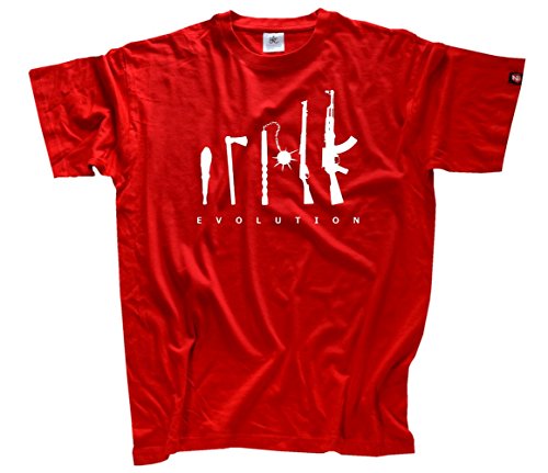 Shirtzshop Herren T-Shirt, Rot, M Shirtzshop Herren T-Shirt, Rot, M von Shirtzshop